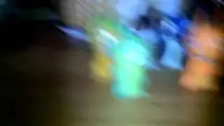 golpe pelea con las babosas