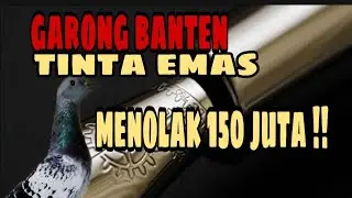 TINTA EMAS NOLAK 150 JUTA!!TIM GARONG BANTEN