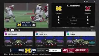 Michigan vs Miami Readhawks