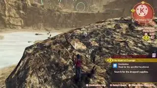 Picking up items in Piento Basin