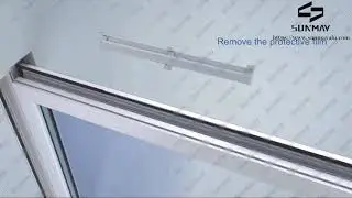 Sunmay Fresh Air Window Trickle Vents Ventilation Valves For UPVC Windows