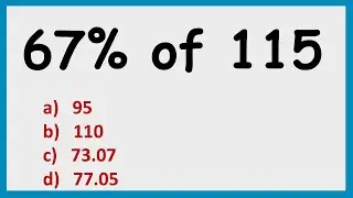 67% of 115 | MATH WORD PROBLEM