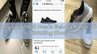 Review ASICS Men's Gel-Cumulus 26 Running Shoe