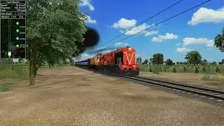 Tapovan Express||In Msts open Rails||Indian Railways||Khandesh Route Video||