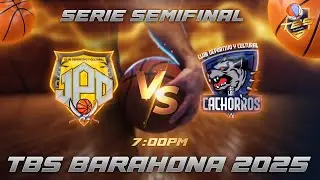 LOS CACHORROS VS JPD - SERIE SEMIFINAL - TBS BARAHONA 2025
