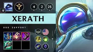 Xerath Support vs Leona - NA Challenger Patch 25.15
