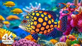 Amazing 4K Ocean World &ndash; Discover Tropical Fish 🐟 and Stunning Coral Reefs with Calm Music