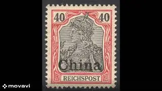 STAMPS FOR COLLECTORS : GERMANY OFFICES IN CHINA