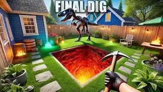 Reaching The Bottom Digging Up My Backyard To The Center Of Earth For Treasures...