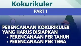 PERENCANAAN KOKURIKULER YANG HARUS DISIAPKAN SEBELUM PELAKSANAAN