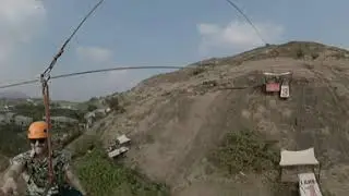 Flying Fox (Zip Line) in 360&deg; - Della Adventure Park