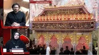 🔴 Live | Ziyarat From Karbala 2021 | Subhe Gham With Sahar Hussain & Kazim Raza | 26th Safar 1443