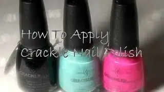 How To Apply Crackle Nail Polish