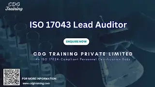 Comprehensive ISO 17043 Lead Auditor Course | CDG Training Private Limited | Get Course Link Below
