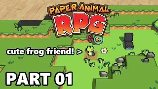 Adorable Animal Friends! | Paper Animal RPG: Early Playtesting