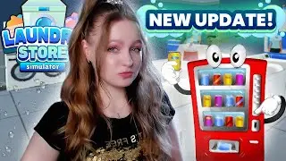 ВЫШЛО ОБНОВЛЕНИЕ! РОБОТ-ПЫЛЕСОС.ТОРГОВЫЙ АВТОМАТ ► laundry store simulator #12