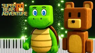 Super Bear Adventure | Turtle Village (Old) - Piano Cover