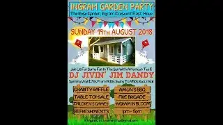 Ingram Garden Party 19th August 2018