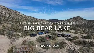 Off-Road Run: Snake Canyon to Burns Canyon Rd