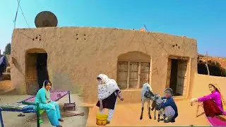 Pakistan Village Life | Cholistan Desert | Mud House | Village Insider Channel