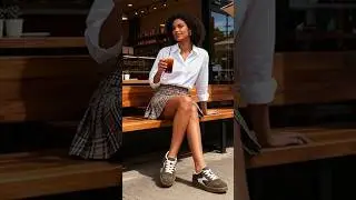 Vilanva: The Must-Have Chunky Gum Sole Sneaker Deal! #ootd #shorts #womensfootwear #globalkicksdeals