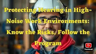 Protecting Hearing in High-Noise Work Environments: Know the Risks, Follow the Program