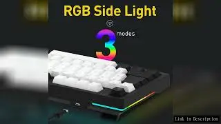 DAREU Wired Gasket Mechanical Keyboard N-Key Rollover Anti-ghosting RGB Backlight Dream switch with