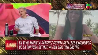 💔Mariela Sánchez NUEVAMENTE SEPARADA DE CRISTIAN CASTRO: 
