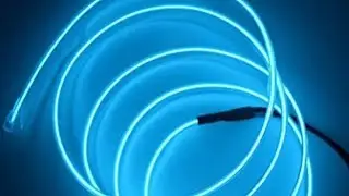 EL Wire | Neon Light | Unboxing and testing 3 Modes of light.