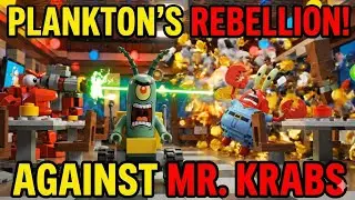 Rebellion Plankton Against Mr.Crab