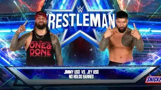 Jimmy Uso vs Jey Uso &ndash; Bloodline Betrayal Match! | WWE 2K23 PS5 Full Match