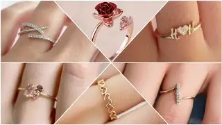Latest simple ring designs with or without stone | Daily use ring | Light weight ring | 2022 |