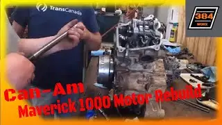 Руководство по ремонту двигателя Can-Am Maverick 1000, часть 2