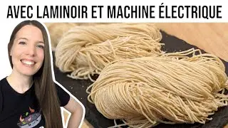 NOUILLES AUX OEUFS ASIATIQUES (STYLE WONTON) - CHINESE EGG NOODLES - HOP DANS LE WOK!