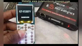 How to Unlock Password And Repair USB Port Samsung GT-E1207Y GT-E1205Y Download Firmware Free 100%