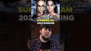 WWE Summerslam Rankings #shorts