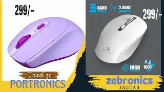 Portronics Toad 31 vs Zebronics Jaguar Wireless 2.4 Ghz mouse - after extensive testing of 25 days