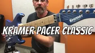 Kramer Pacer Classic in Radio Blue Demo
