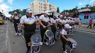 Banda Independiente Búho de Oro - Desfile Pueblo Nuevo 2025 - Aniversario Banda Metropolitana