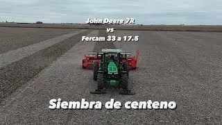Sembrando centeno con el 7R y la Fercam - Franco Speranza