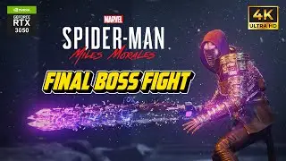 Spider-Man Miles Morales ( Final Boss Fight & Ending) | Monkex Gaming | Marvel Games