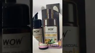#wow Activated Charcoal form face wash   #facewash #skincare #wow
