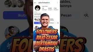 KELAS‼️Persib membuat followers Julio Cesar bertambah drastis #persib #juliocesar #ramontanque