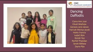 CMC Onam 2025 - Dancing daffodils