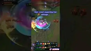 A Diamond Shen tries to all in Garen... #shorts
