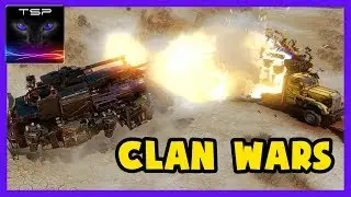 Crossout #439 ► 1h of CLAN WARS Gameplay vs Top 30 Ranked Clans - #6