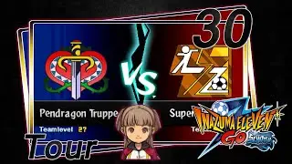 Inazuma Eleven GO: Schatten &raquo;Tour&laquo; Part 30 Pendragon Truppe vs. Super Kids FC (Rang S)