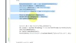 C# Tutorial 29:How to Export Data from Database To Excel File By using C#
