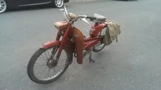 1963 Mobylette 50cc Moped with pedals!