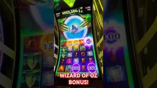 NEW WIZARD OF OZ BONUS! $16 bet #slots #bonus #win #casino #gambling #winning